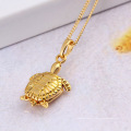 31059-Xuping Bijou de pendentif bijoux tortue en or exquis